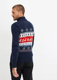 Norweger-Pullover mit Troyerkragen, bonprix