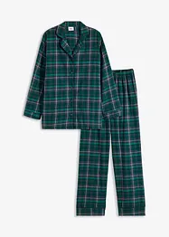 Gewebter Pyjama aus Flanell, bonprix