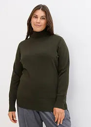 Basic Rollkragenpullover, bonprix