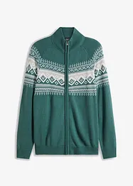 Norweger Strickjacke mit Baumwolle, bonprix