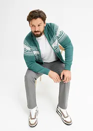 Norweger Strickjacke mit Baumwolle, bonprix
