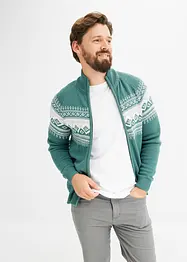 Norweger Strickjacke mit Baumwolle, bonprix