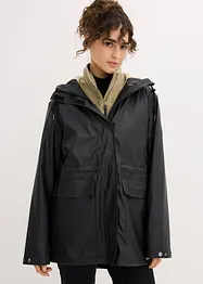 Regenjacke mit Teddyfutter aus wasserdichtem Material, bonprix