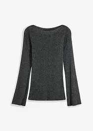 Pullover mit Glitzereffekt, bonprix