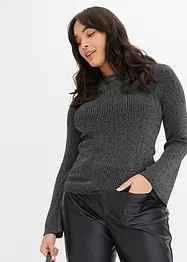 Pullover mit Glitzereffekt, bonprix