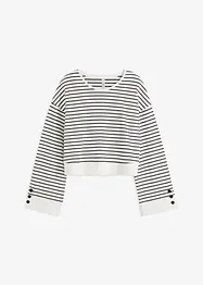 Oversize-Sweatshirt aus Biobaumwolle, bonprix