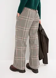 Lässige Hose mit Hahnentrittmuster, bonprix