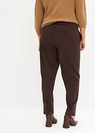 Jogg-Pants aus Velourlederimitat, bonprix