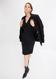 Robe en jersey à épaulettes, bonprix