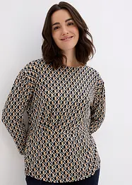 Shirt mit Drappierung, bonprix