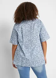 Blouse longue 100% coton, bonprix