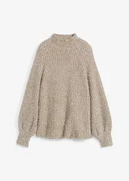 Pull en fil duveteux, bonprix