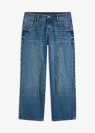 Wide-Leg-Jeans, Low Waist, bonprix