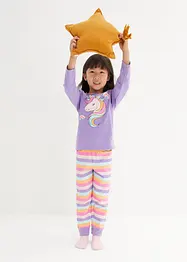 Pyjama aus weicher Baumwolle (2-tlg. Set), bonprix