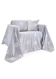 Tagesdecke mit maritimen Design, bonprix