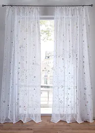 Gardine mit Glanz Sternen (1er Pack), bonprix