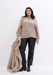 Pullover mit Pailletten, bonprix