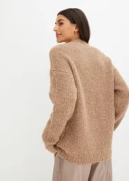 Flauschige Strickjacke, bonprix