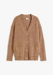 Flauschige Strickjacke, bonprix