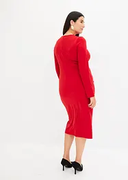 Robe en jersey à col asymétrique, bonprix