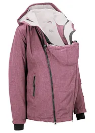 kuschelige 2-in-1 Umstandsjacke und Tragejacke, bonprix