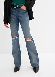 Jean Bootcut à ceinture (ens. 2 pces), bonprix