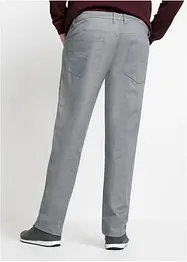 Pantalon droit stretch à doublure thermique, Regular Fit, bonprix