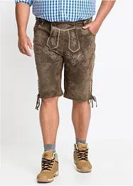 Kurze Trachtenlederhose, Regular Fit, bonprix