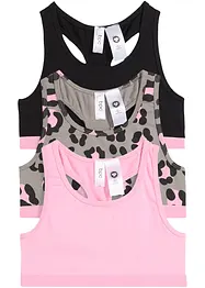 Lot de 3 brassières douces, bonprix
