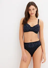 Soutien-gorge minimiseur à fil lurex multicolore, bonprix