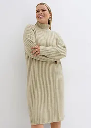 Strickkleid aus groben Rippstrick, bonprix