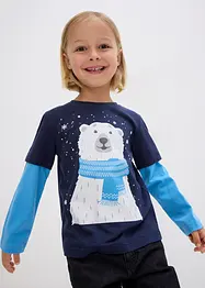 Jungen Langarmshirt aus Bio Baumwolle, bonprix