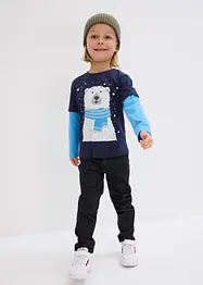 Jungen Langarmshirt aus Bio Baumwolle, bonprix