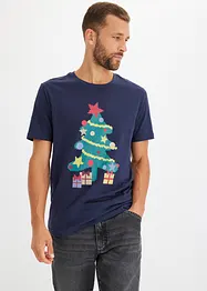 T-Shirt mit Weihnachtsmotiv, bonprix