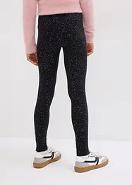 Mädchen Leggings mit Glitzereffekt, bonprix