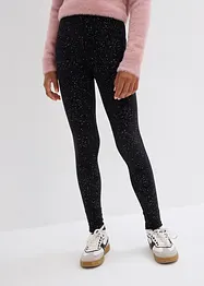 Mädchen Leggings mit Glitzereffekt, bonprix