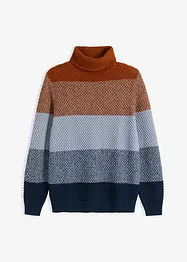 Pull col boule, bonprix