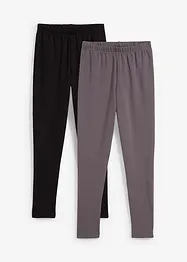 Thermo Funktionsleggings mit Kuschelfleece Futter (2er Pack), bonprix