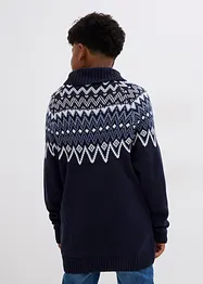 Jungen Norweger-Pullover mit Rollkragen, bonprix