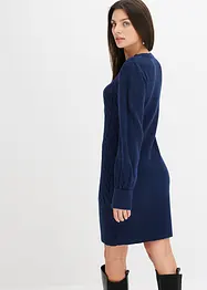 Robe en maille à motif torsadé, bonprix