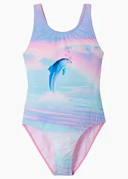 Maillot 1 pièce fille, bonprix