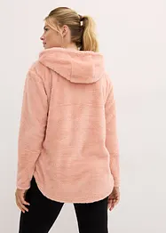 Kuschel-Fleece Longpullover, Oversized, bonprix