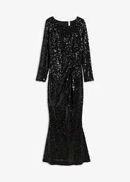 Robe sirène à sequins, bonprix