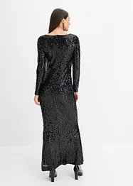 Robe sirène à sequins, bonprix