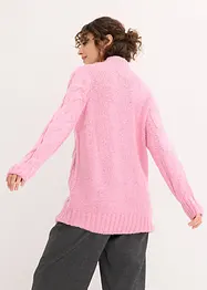 Pull en maille torsadée, bonprix