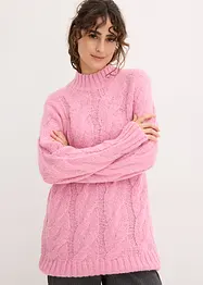 Pull en maille torsadée, bonprix