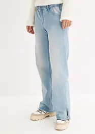 Wide-Leg-Jeans High Waist, Bequembund, bonprix