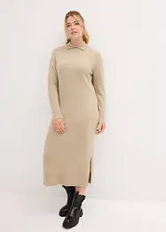 Strickkleid mit Seitenschlitzen, bonprix