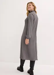 Robe en crêpe avec couture, bonprix