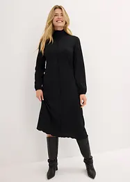 Kleid aus Crêpe mit Naht, bonprix